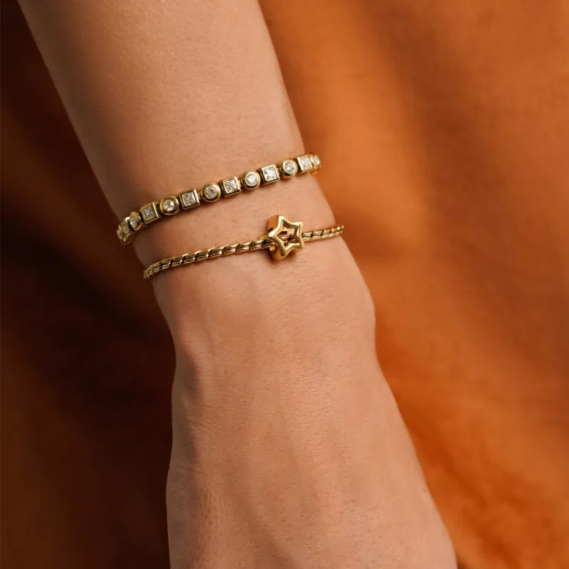 Женские браслеты One Jewels OJBA28G Позолоченный